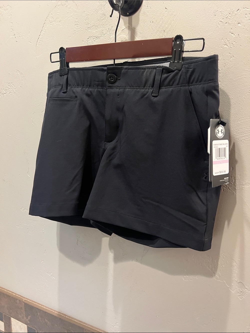 Under Armour Black golf Performance Shorts
